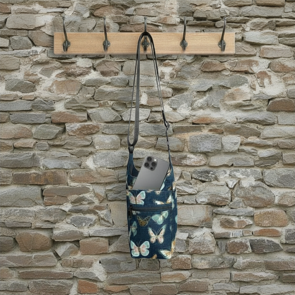 H2O 2GO Crossbody Bag - Blue Butterflies
