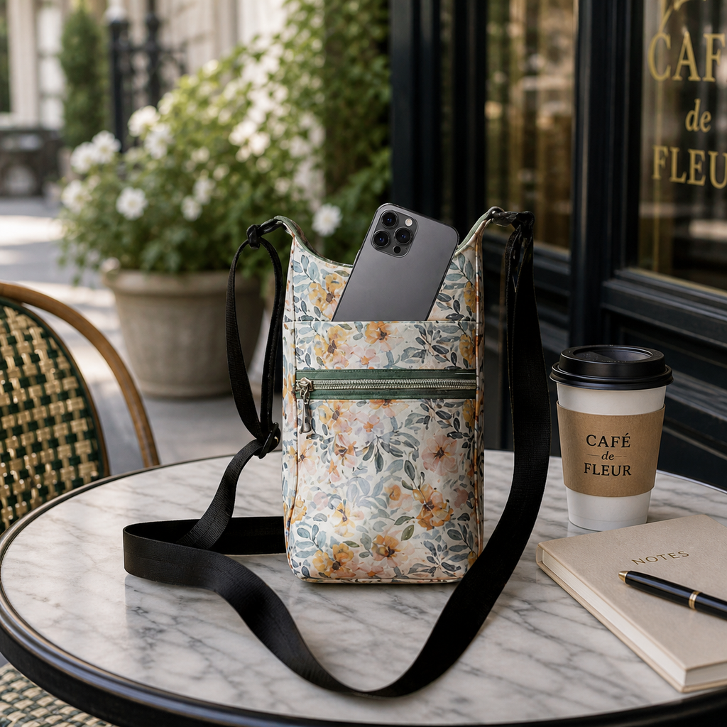 H2O 2GO Crossbody Bag - Morning Petals