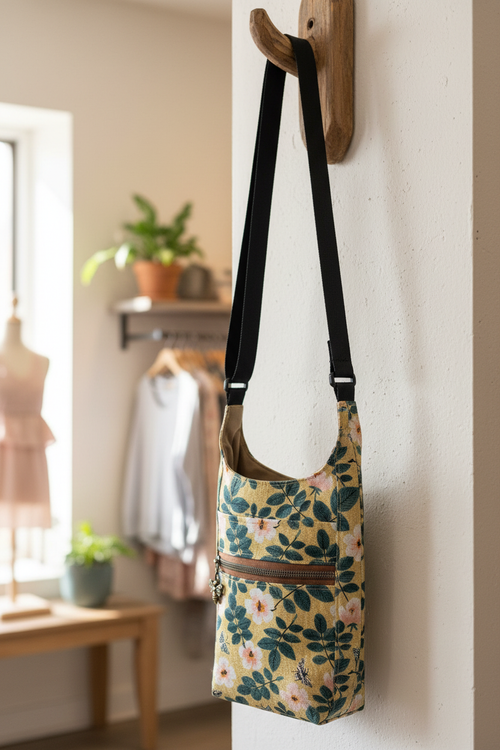 Floral Crossbody Bag - Lifestyle